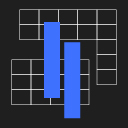 Align Column and Square Grid layouts icon
