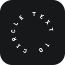 Convert text to a circle icon