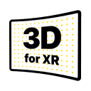 3D for XR icon